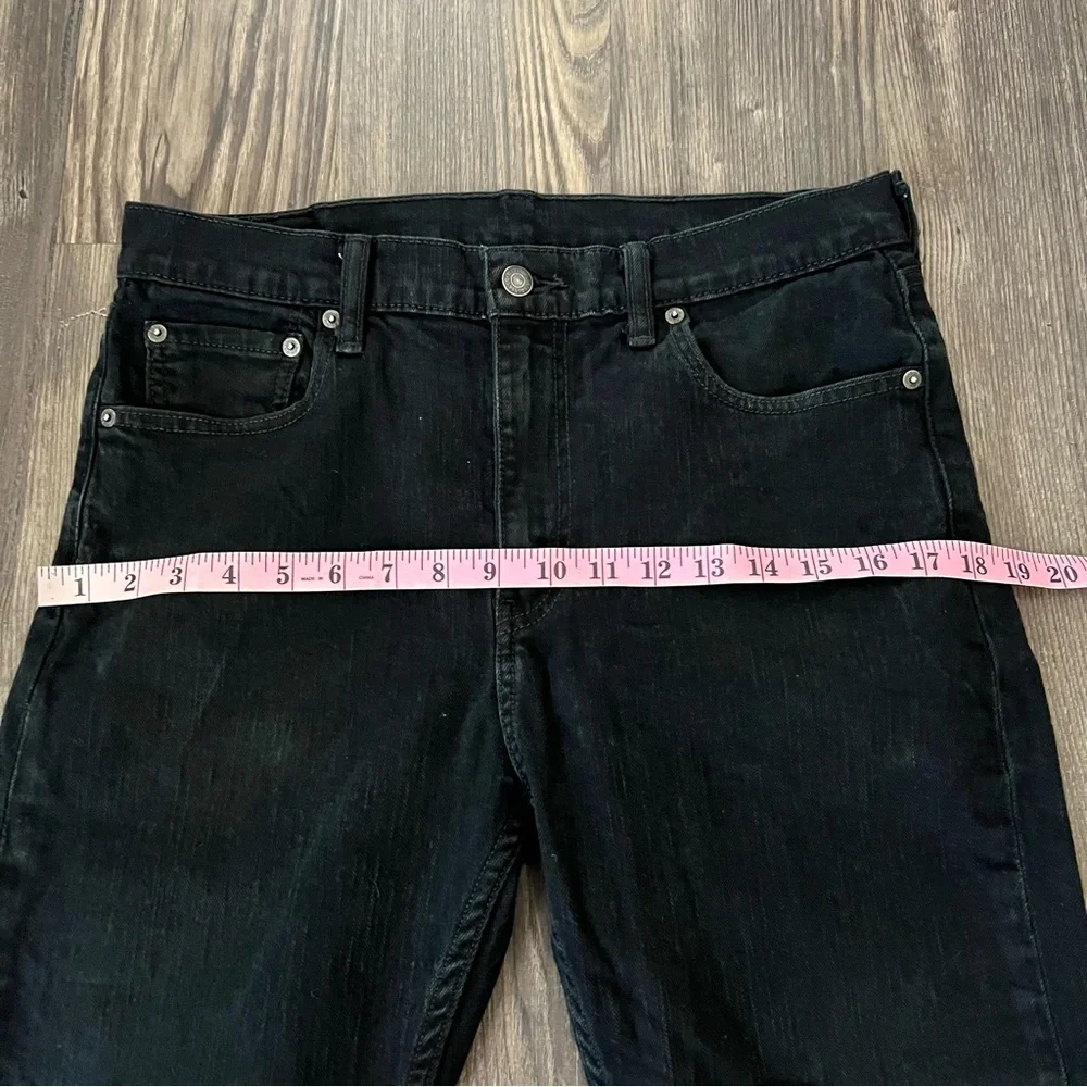 Levi's Black Slim Fit Red Tab Jeans - Picture 7 of 11
